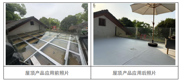 無電制冷涂層項目效果報告